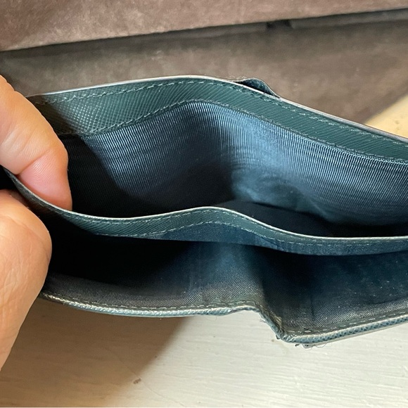 *Authenticity Card Included* Prada Dark Green Bifold Men’s Wallet - Picture 10 of 15